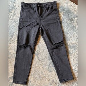 American Eagle Outfitters Black Next Level Stretch Jeans